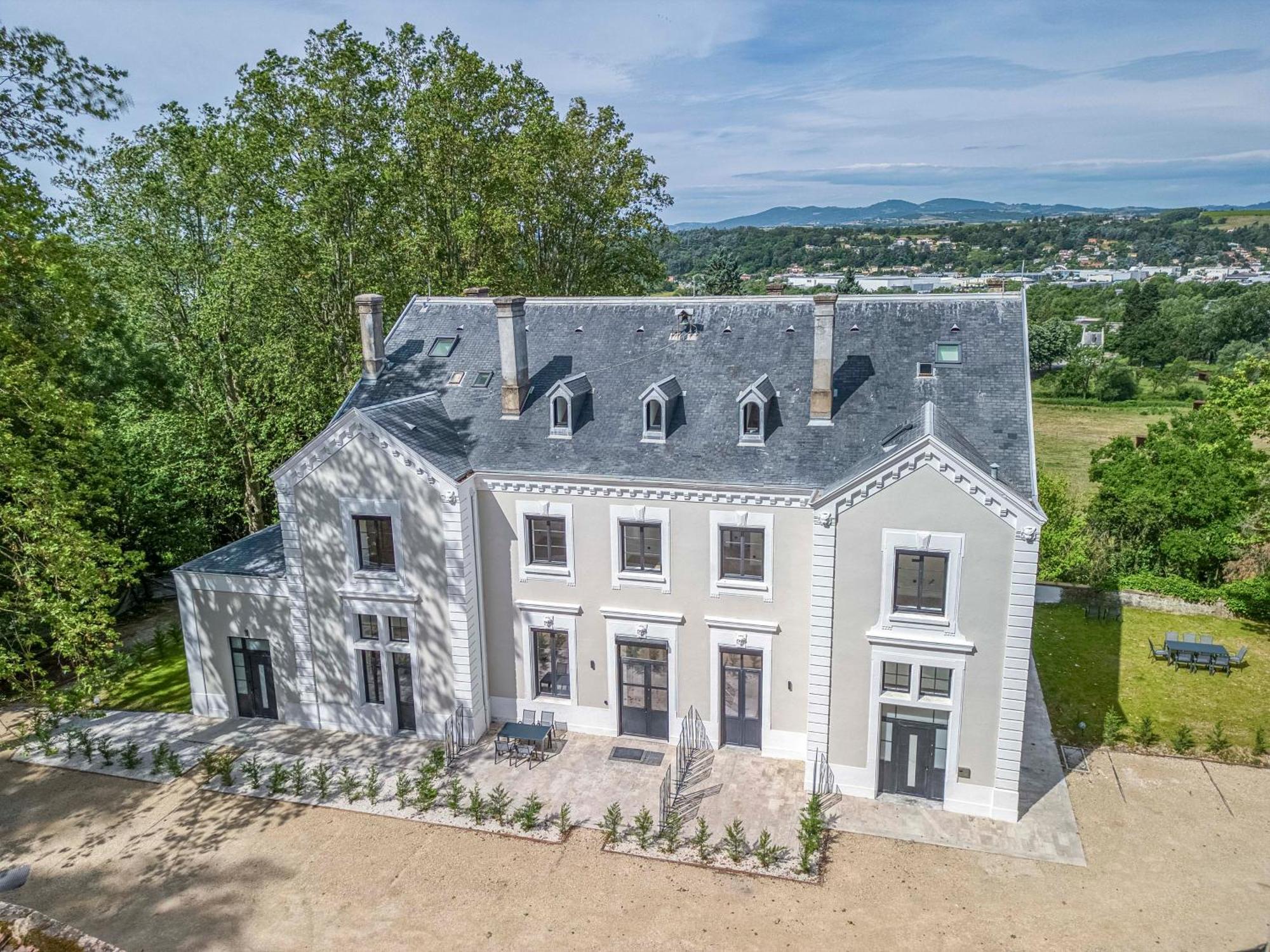 1 - Grand Appartement Spacieux Dans Un Chateau Du 17Eme Siecle, A 15Min De Lyon Vourles Ngoại thất bức ảnh