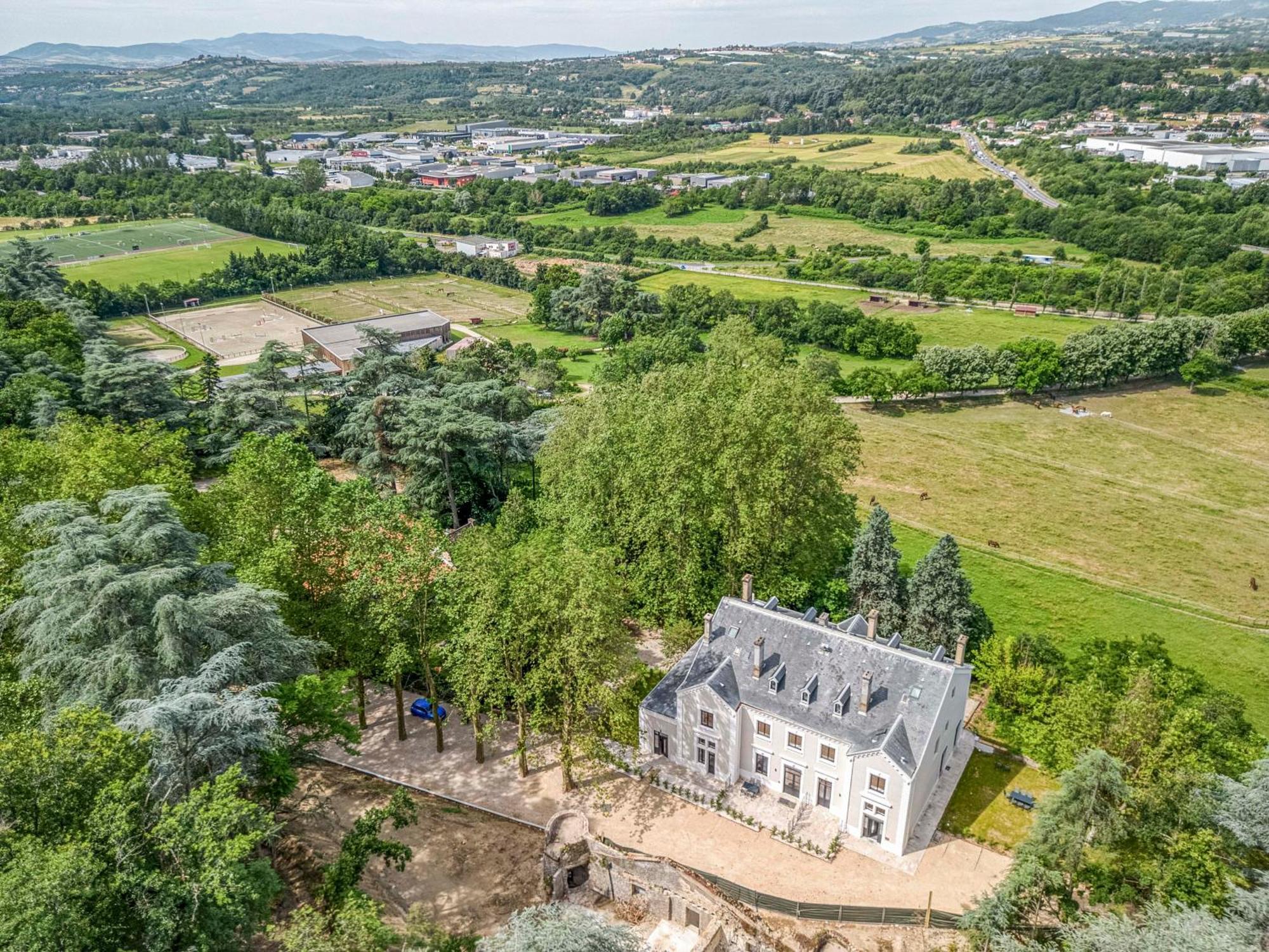 1 - Grand Appartement Spacieux Dans Un Chateau Du 17Eme Siecle, A 15Min De Lyon Vourles Ngoại thất bức ảnh